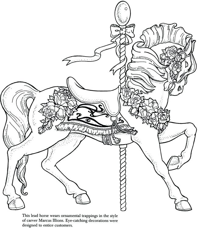 650x750 Carousel Animals Coloring Pages Carousel Animals Coloring Pages