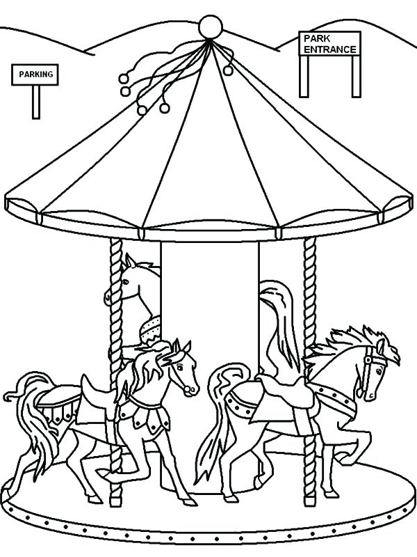 600x800 Remarkable Cool Carousel Coloring Page Kids Pages