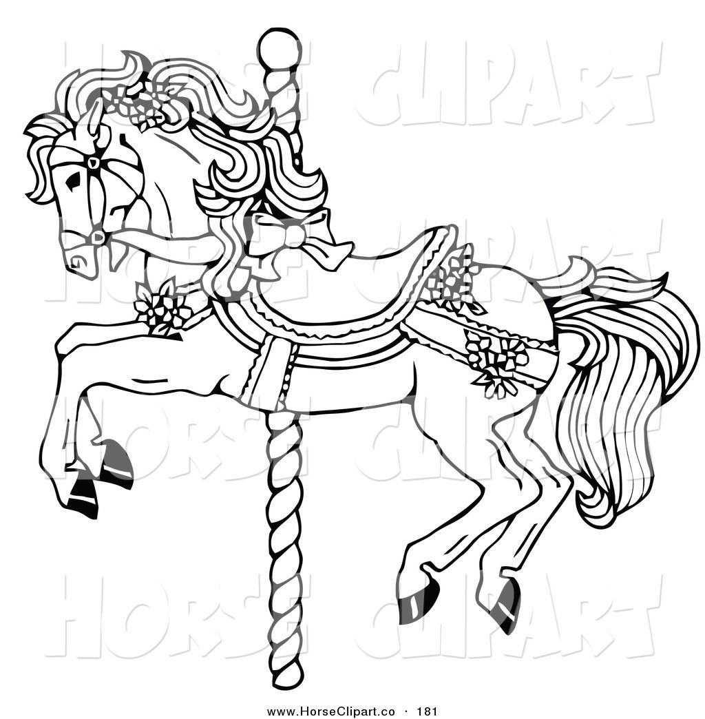 1024x1044 Carousel Horse Cliprt Cliprt Coloring Page