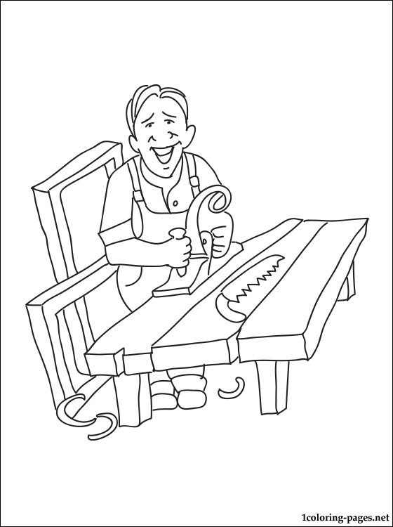 560x750 Carpenter Coloring Page Coloring Pages
