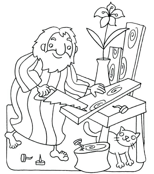 635x718 Best Coloring Pages Images On Catechism Saint Coloring Page Joseph