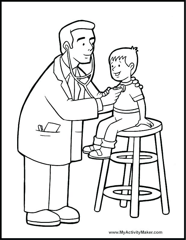 618x798 Tools Coloring Page Medical Coloring Pages Doctor Tools Coloring