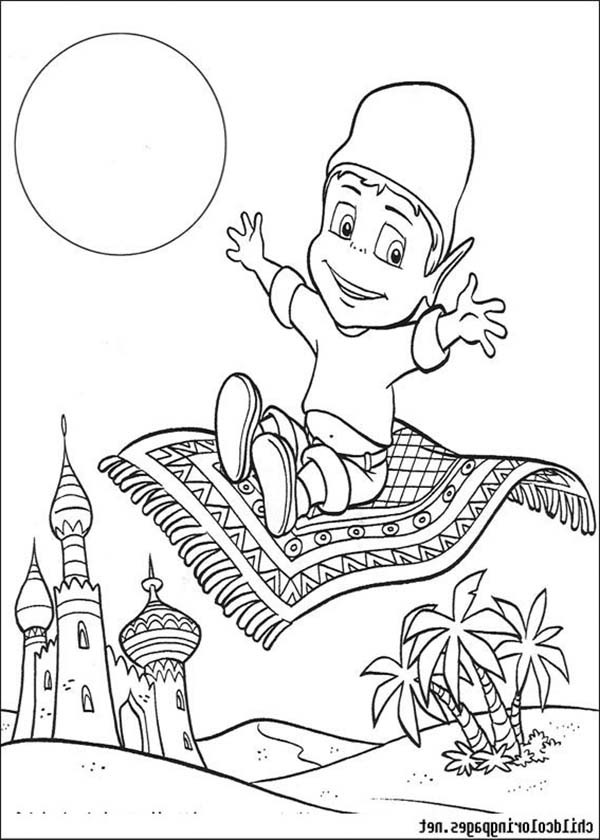 Adiboo Ride Magic Carpet Coloring Pages Batch Coloring 600x840 Adiboo Ride Magic Carpet Coloring Pages Batch Coloring