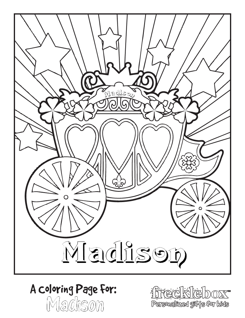 Cinderella Carriage Color Page Princess Carriage Coloring Page 816x1056 Cinderella Carriage Color Page Princess Carriage Coloring Page