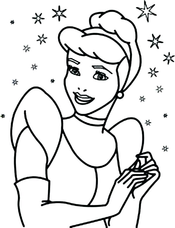 Cinderella Coloring Pages Coloring Book Pages Carriage Colouring 600x781 Cinderella Coloring Pages Coloring Book Pages Carriage Colouring