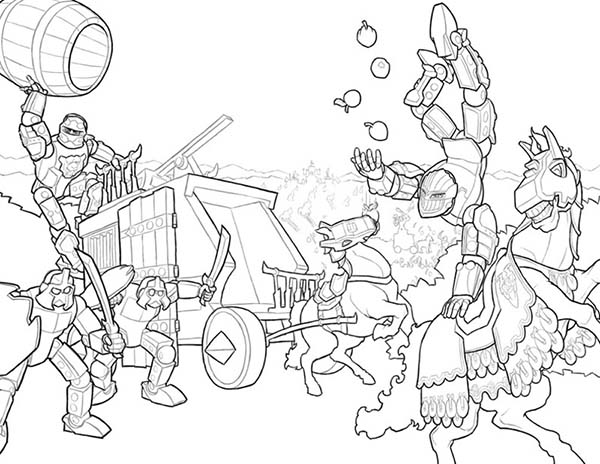 Lego Knights Intercepting Enemy Carriage Coloring Pages Batch 600x464 Lego Knights Intercepting Enemy Carriage Coloring Pages Batch