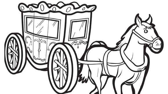 Princess Series Horse And Carriage 580x326 Princess Series Horse And Carriage
