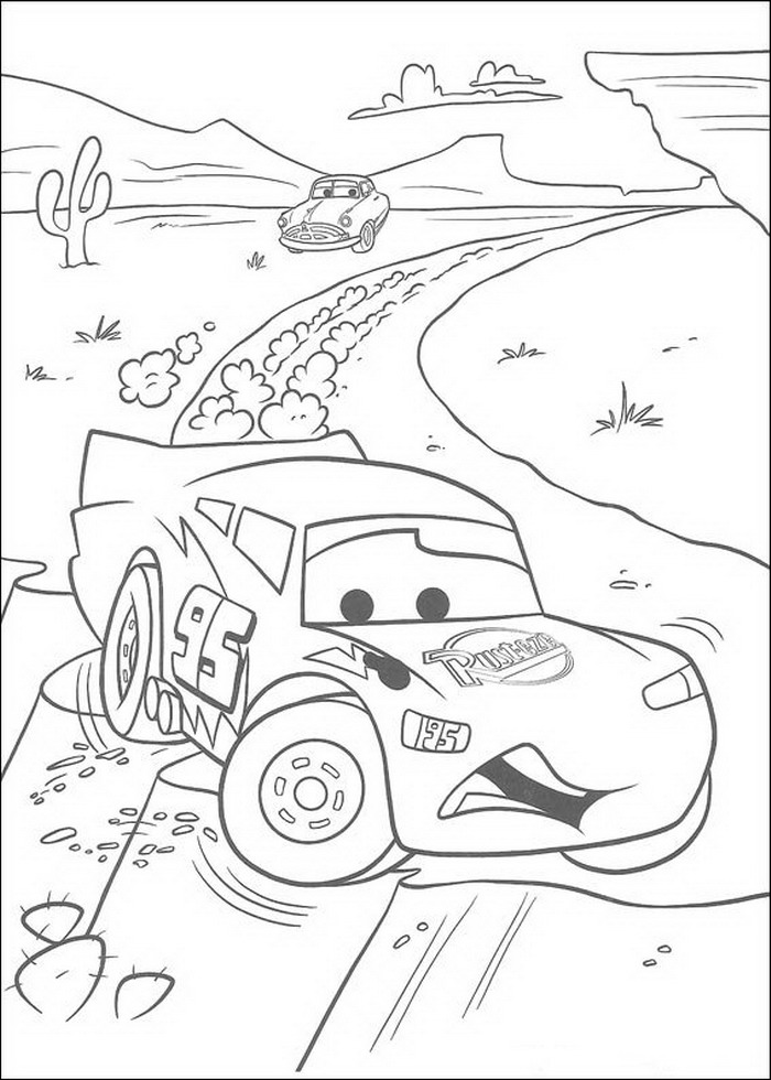 Kids N 84 Coloring Pages Of Cars (Pixar) 700x980 Kids N 84 Coloring Pages Of Cars (Pixar)