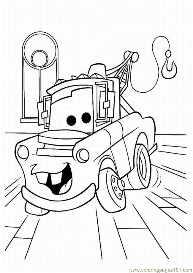 Cars (1) Coloring Page 650x919 Cars (1) Coloring Page
