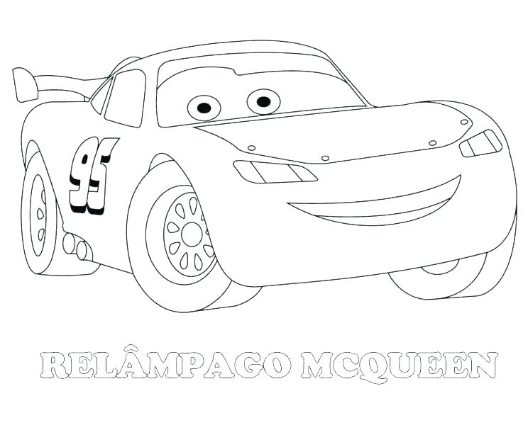 737x600 Lightning Mcqueen Coloring Page Good Cars Lightning Coloring Pages
