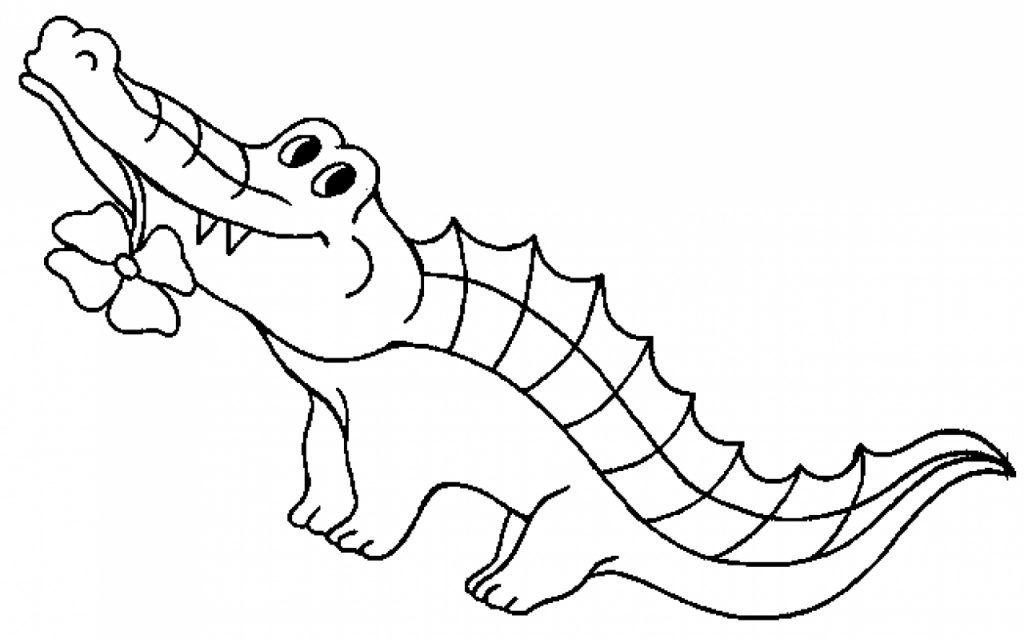 Free Printable Crocodile Coloring Pages For Kids Crocodile 1024x639 Free Printable Crocodile Coloring Pages For Kids Crocodile