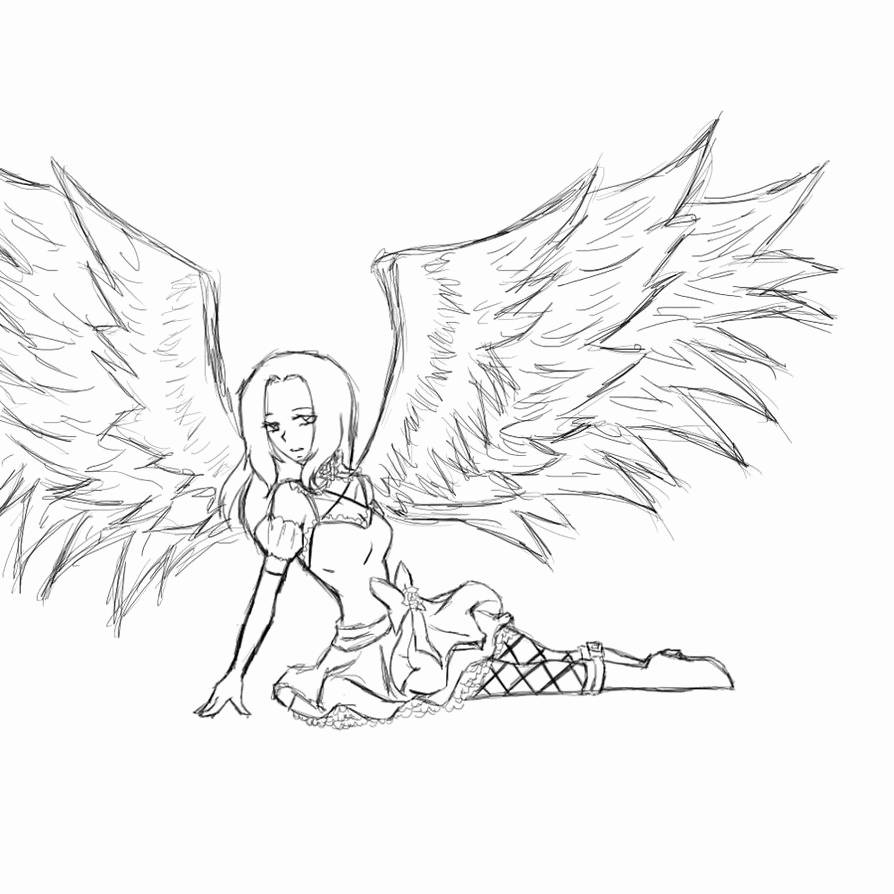 894x894 Quality Dark Angel Coloring Pages For Adults Best Of My Little