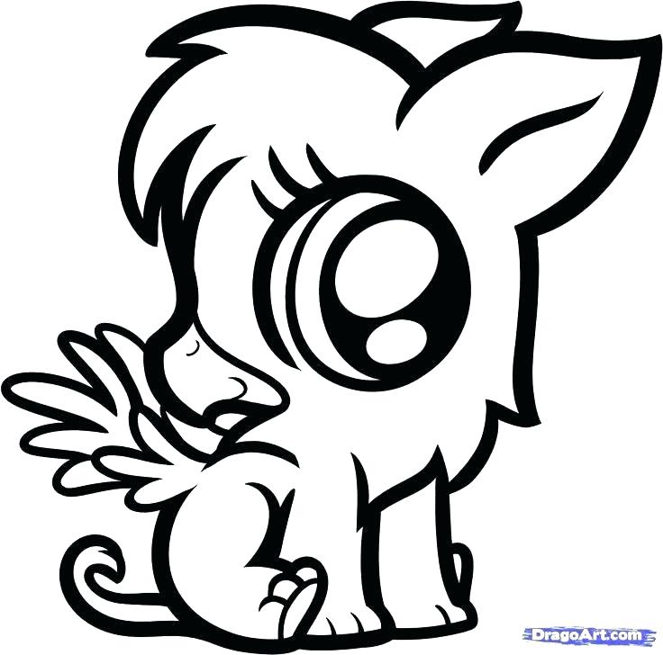 736x728 Cute Cartoon Animals Coloring Pages Zoo Animals Coloring Pictures