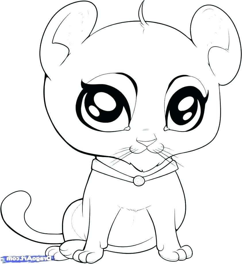 842x921 Cute Cartoon Baby Animal Coloring Pages Of Animals Page Co