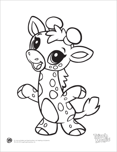 405x524 Baby Animal Coloring Pages Printable 3