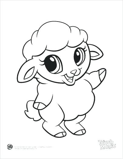 Cartoon Baby Coloring Pages