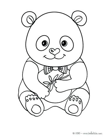 Panda Bear Coloring Page 363x470 Panda Bear Coloring Page