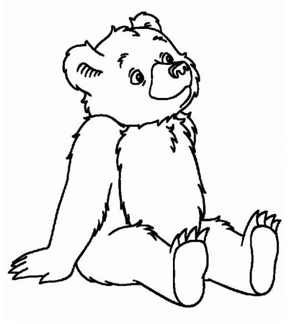 Little Bear Coloring Pages 600x662 Little Bear Coloring Pages