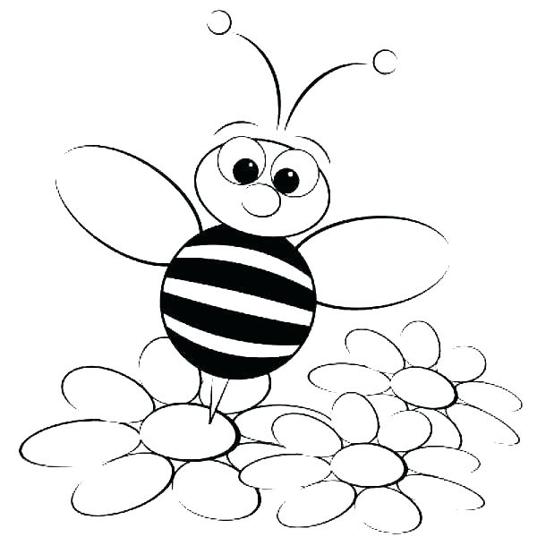 600x600 Bumble Bee Coloring Page Bumble Bee Coloring Page Bumblebee