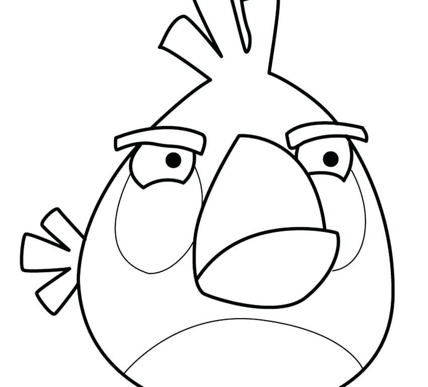 850x768 Birds Pictures To Color Angry Bird Coloring Page Color Pages