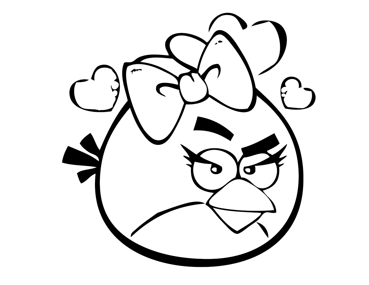 1200x927 Free Printable Angry Bird Coloring Pages For Kids