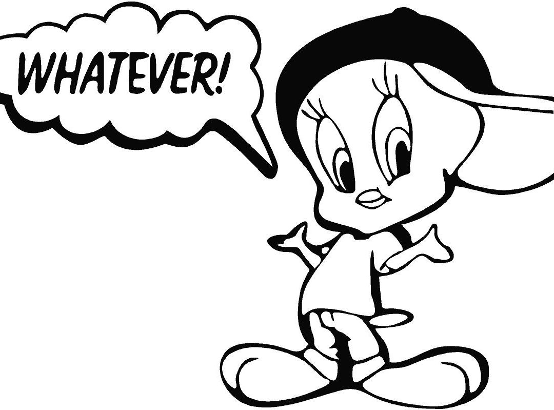 1080x799 Kids Looney Tunes Tweety Bird Coloring Pages Cartoons To Print