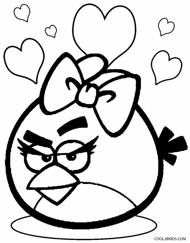 621x794 Printable Angry Birds Coloring Pages For Kids Cool2bkids