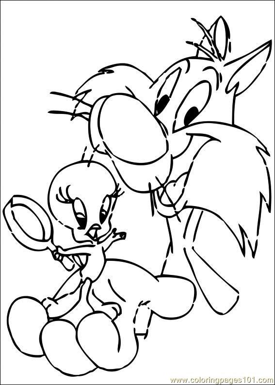 567x794 Tweety Bird Coloring Pages Coloring Pages Tweety 06 (Cartoons