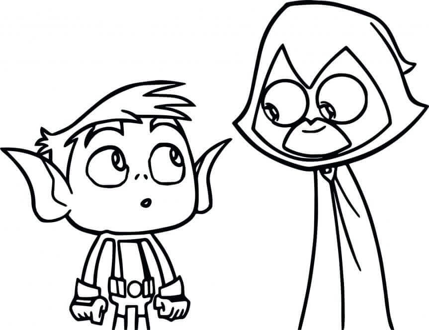 10 Free Printable Teen Titans Go Coloring Pages 863x664 10 Free Printable Teen Titans Go Coloring Pages