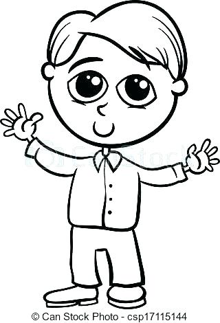 Cartoon Boy Coloring Pages at GetColorings.com | Free printable ...