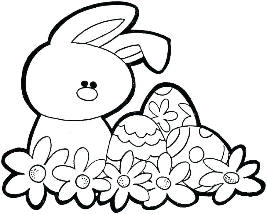 874x701 Cute Bunny Coloring Pages Coloring Page Bunny For Printable