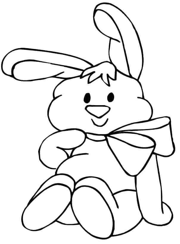 604x817 Cute Bunny Coloring Pages Good Cute Bunny Coloring Pages All