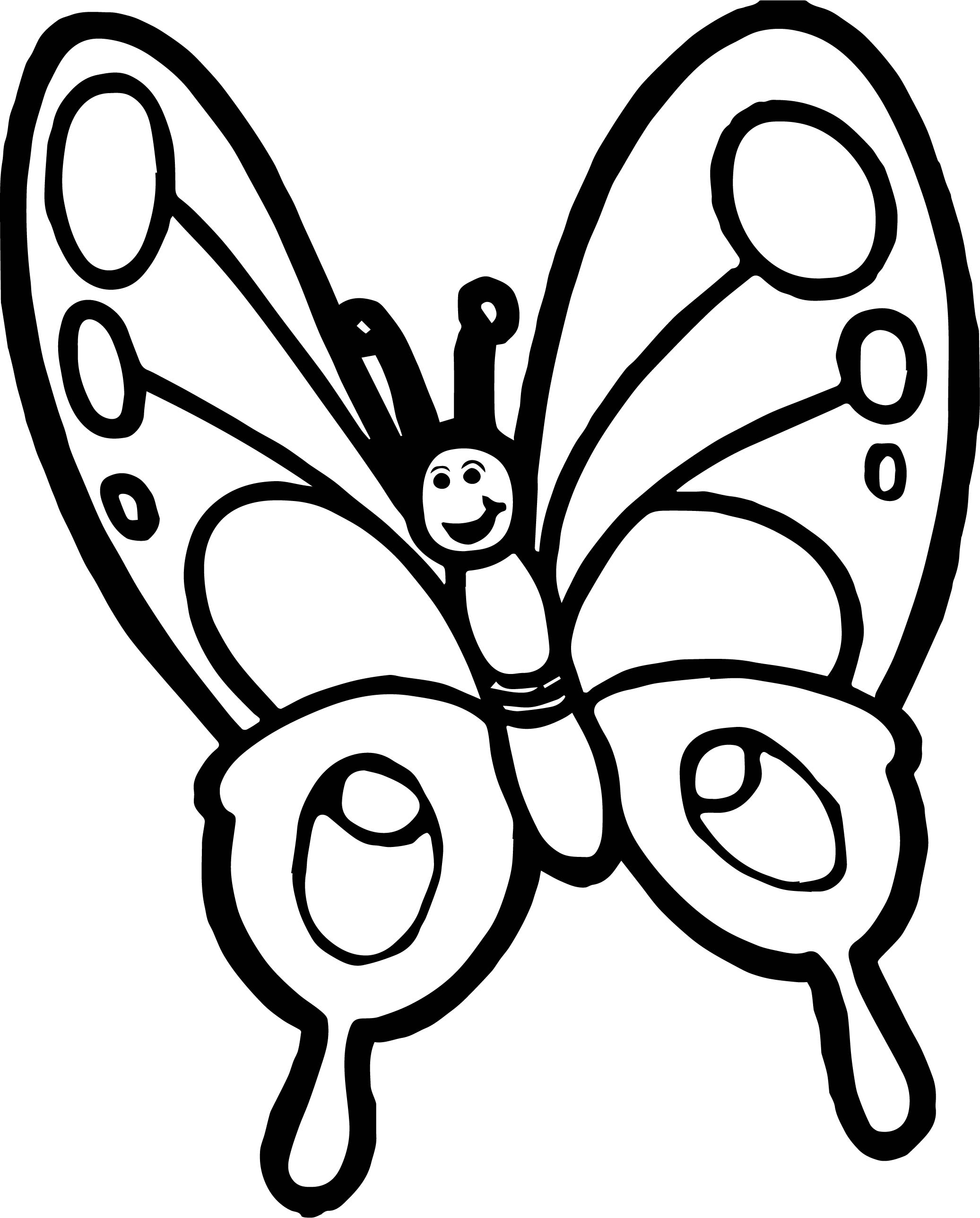 Cartoon Butterfly Coloring Pages Color 2073x2577 Cartoon Butterfly Coloring Pages Color