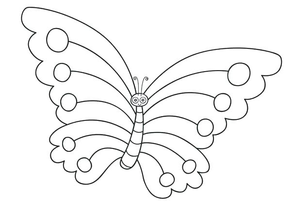 Coloring Pages Of Butterflies Cartoon Butterfly Coloring Pages 600x426 Coloring Pages Of Butterflies Cartoon Butterfly Coloring Pages