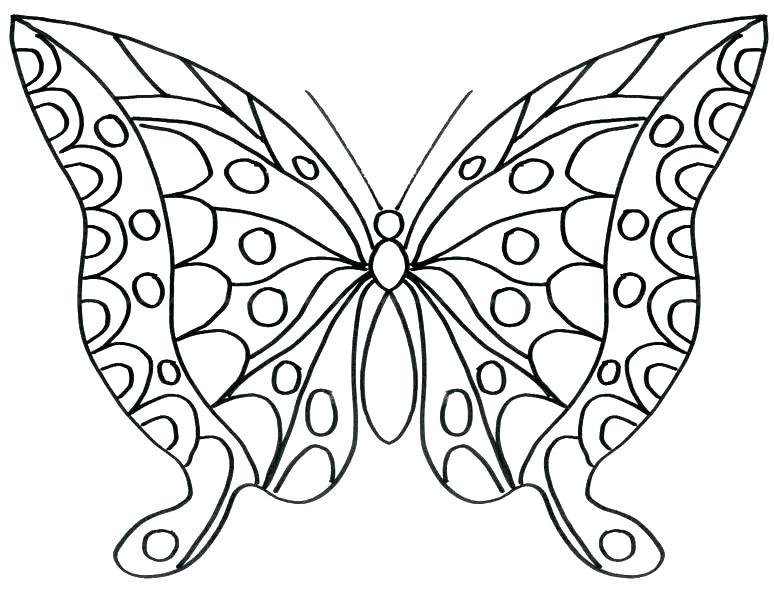Butterfly Coloring Pages Printable 774x595 Butterfly Coloring Pages Printable