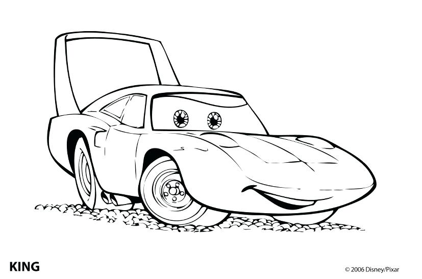 827x547 Cars Coloring Pages Printable Cartoon Car Colouring Pages Cars 2