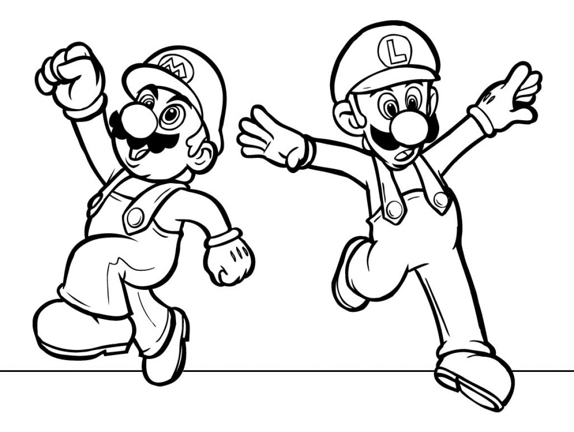 Mario Character Coloring Pages Print Epic Free Coloring Pages 1174x884 Mario Character Coloring Pages Print Epic Free Coloring Pages