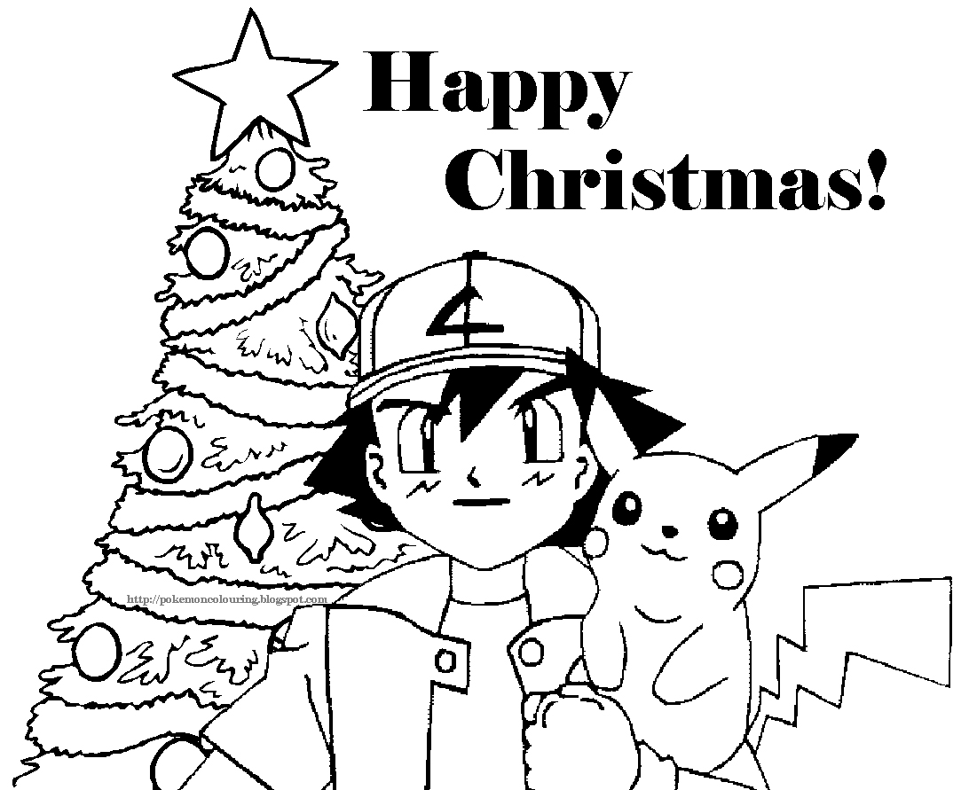 1092x891 Cartoon Christmas Coloring Pages