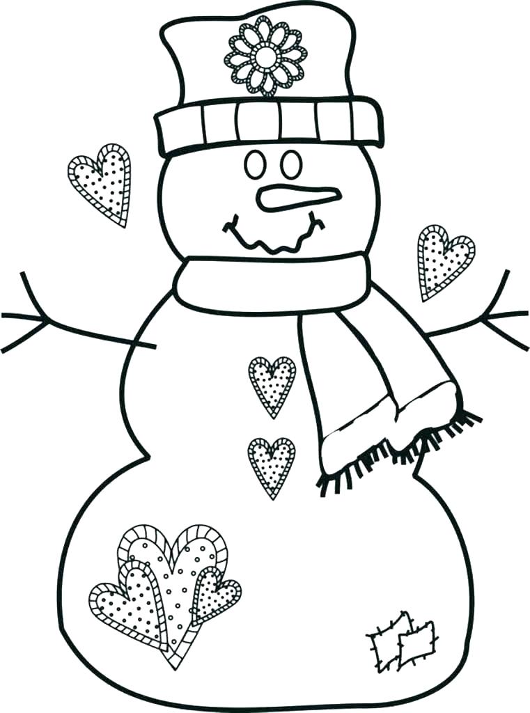 Cartoon Snowman Coloring Pages Vanda 761x1024 Cartoon Snowman Coloring Pages Vanda