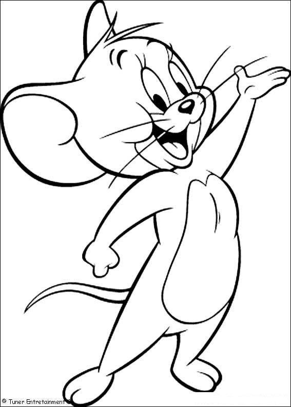 567x794 Cartoon Characters To Color And Print Coloring Page