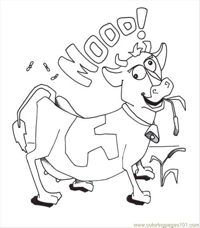 650x741 Cow Coloring Page Coloring Page