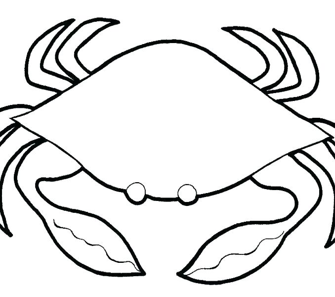 678x600 Crab Coloring Pages Crab Coloring Page Blue Crab Coloring Pages