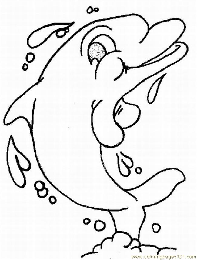 650x858 Dolphins Coloring Pages 3 Lrg Coloring Page