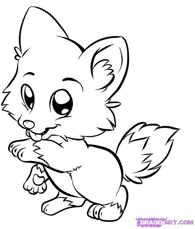 652x766 Cute Dolphin Coloring Pages Cute Anime Wolf Girl. Cute anime