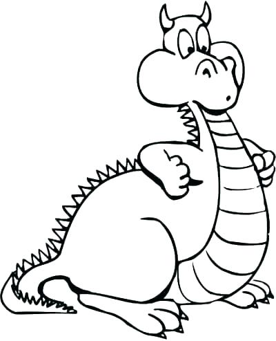Cute Dragon Coloring Pages Dragon Pictures To Color Elegant 400x493 Cute Dragon Coloring Pages Dragon Pictures To Color Elegant