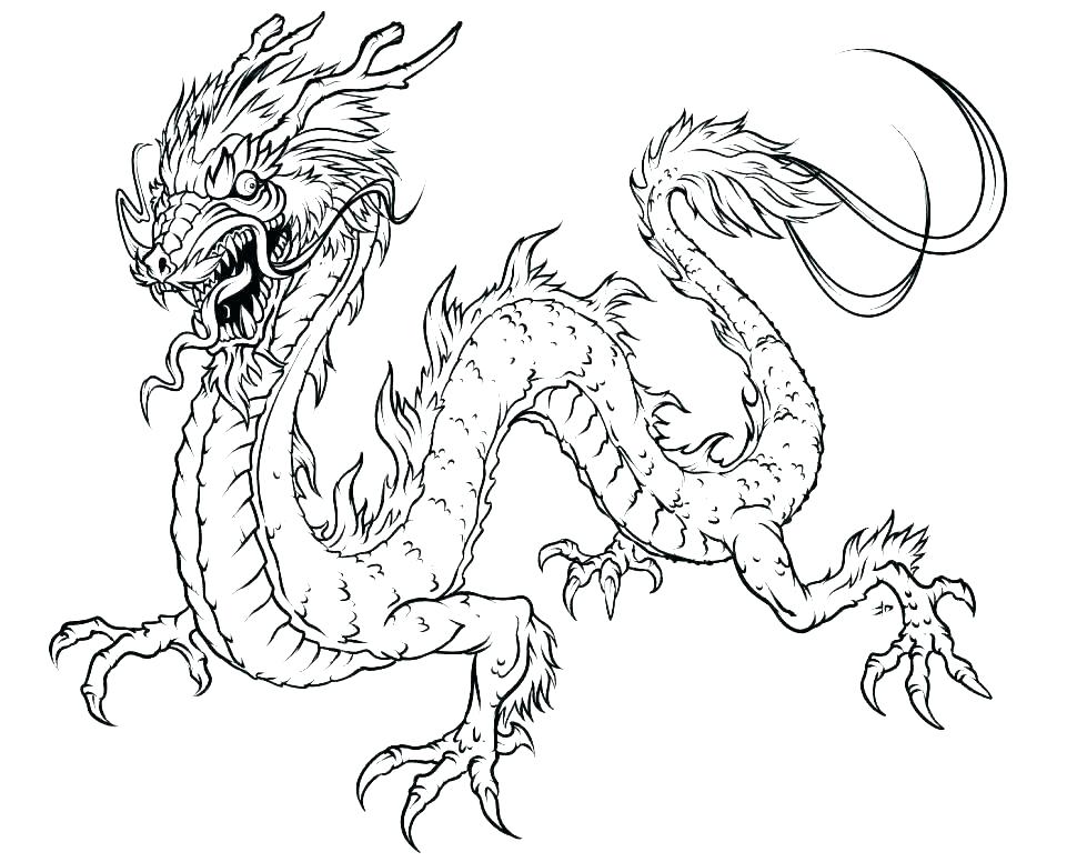 Cartoon Dragon Colouring Pages at GetColorings.com | Free printable ...