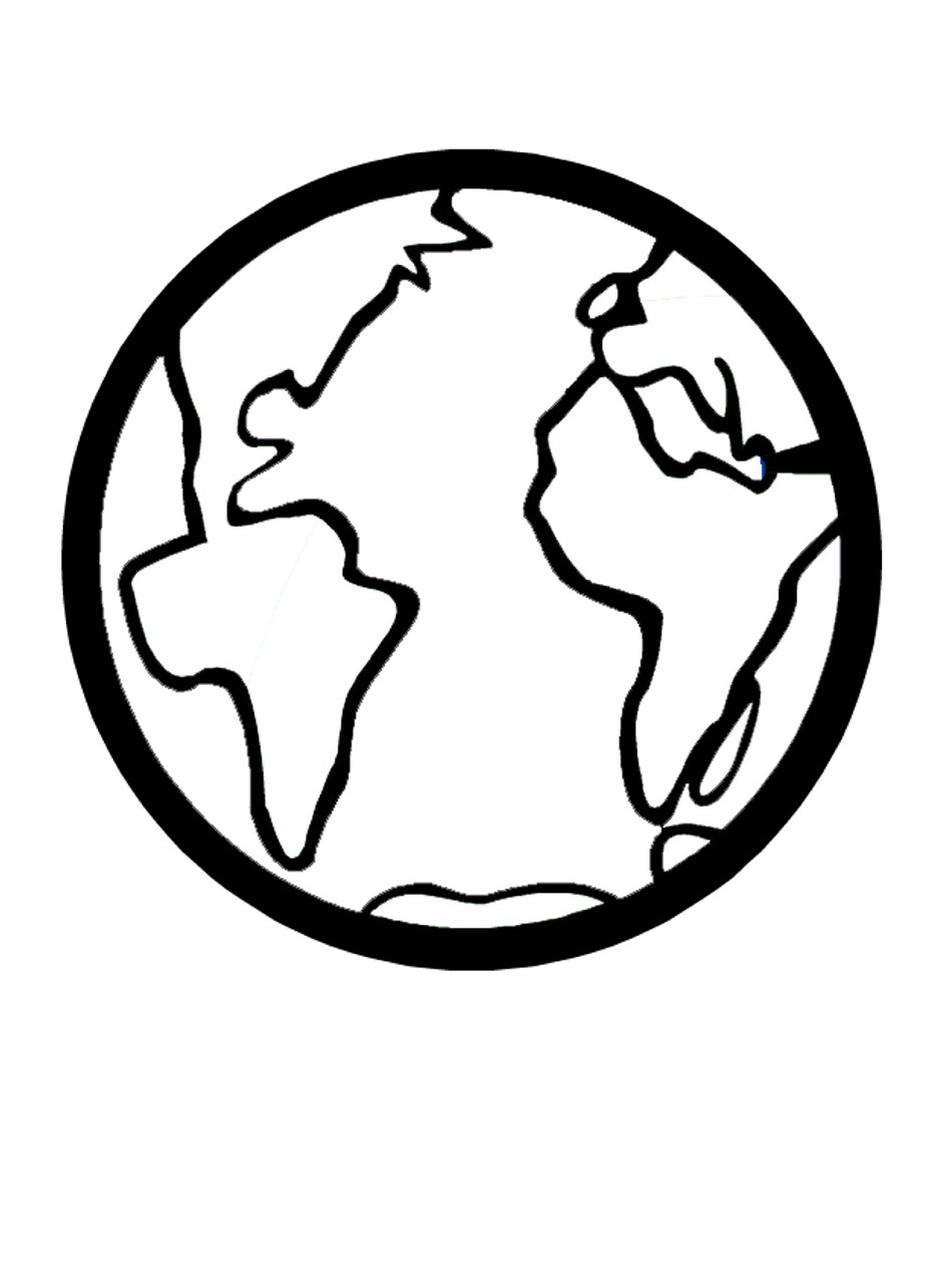 950x1266 Free Printable Earth Coloring Pages For Kids