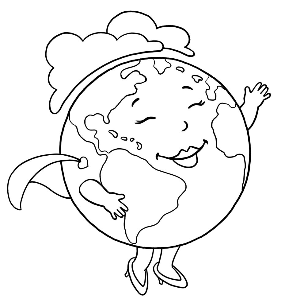 930x1000 Save The Earth Coloring Pages