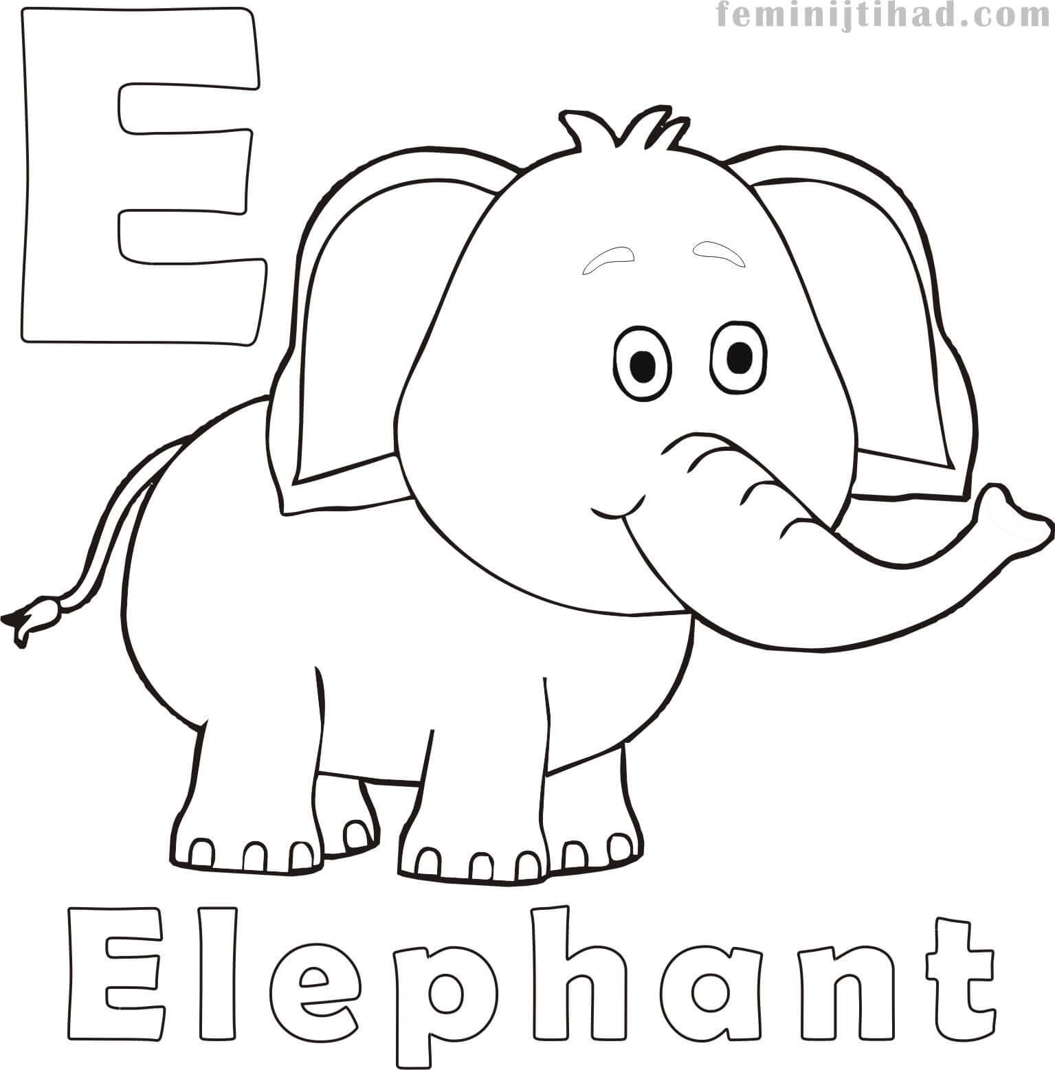 1535x1557 Elephant Coloring Pages To Print For Free Coloring Pages For Kids