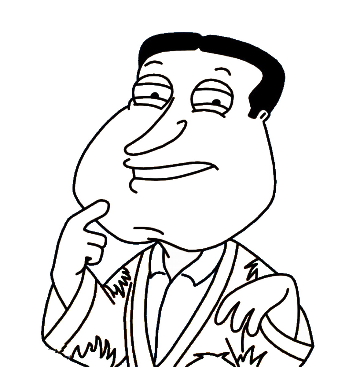 Family Guy Coloring Pages 1106x1200 Family Guy Coloring Pages